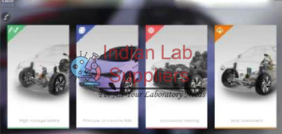 New Energy Vehicle Structure Cognition and Disassembly and Assembly Simulation Teaching Software